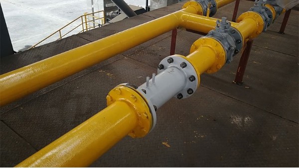 v椎流量計安裝現場 v椎流量計安裝現場